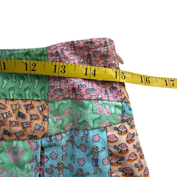 Vineyard Vines 10th Anniversary Limited Edition Patchwork Skirt Sz 2 Nautical - Picture 6 of 9
